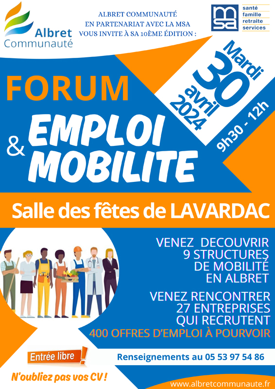 Forum emploi et mobilité
